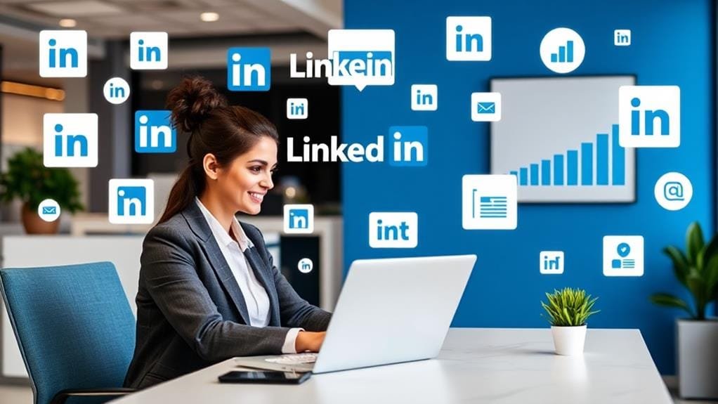 Linkedin social media platform